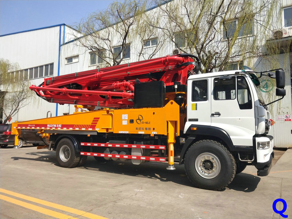 小型混凝土泵車，混凝土泵車、天泵、小型泵車