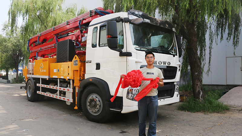 科尼樂混凝土泵車給力，半年時(shí)間就回本了