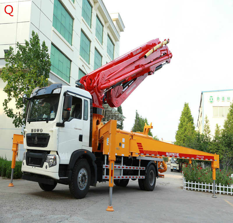 小型混凝土泵車，天泵